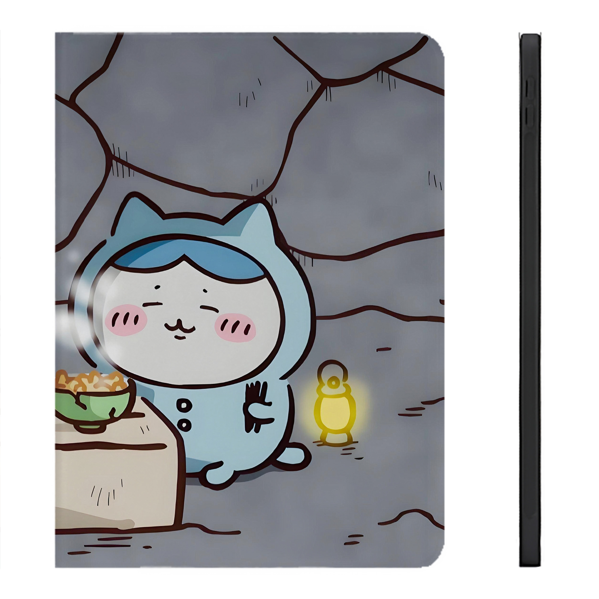 （画像用） ちいかわ Chii-kawa IPadケース ペンホルダー付き ブックスタイルデザイン